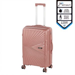 TraveLux Endure valiză medie cu capac dur 68x45x25 cm aur roz