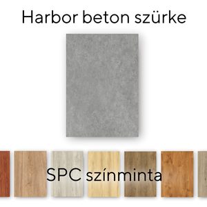 Harbor beton gri Vinil SPC parchet eșantion / eșantion