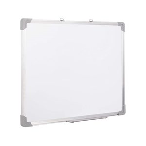 Tabla de scris de perete, magnetica, cu raft inferior, 60x90cm, alb