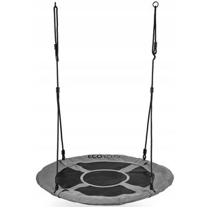 Leagan gradina tip cuib, diametru 100 cm, reglabil pe inaltime, maxim 150 kg, gri