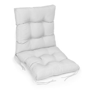 Perna groasa pentru scaun 52x52x50 cm, impermeabila, rezistenta UV, cu curele de prindere, gri
