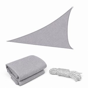 Rana Sun sail triunghiular 4x4x4 m gri