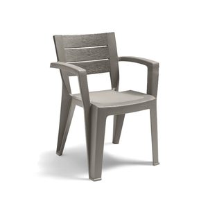 Scaun de grădină din plastic Milla, culoare cappuccino