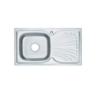 Chiuvetă Boli dreptunghiulară cu bazin + filtru, din oțel inoxidabil