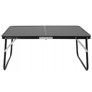 Masa pliabila metalica pentru gradina, plaja sau picnic, blat MDF, 60x42x27cm