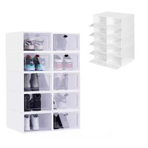 Homelux Dulap modular pentru pantofi cu 10 compartimente, plastic