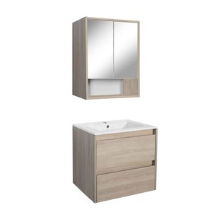 Set mobilier baie Porto 60, stejarului Sonoma