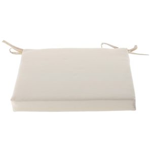 Perna scaun 40x40x5 cm, poliester impermeabil, cu fermoar si prindere, bej