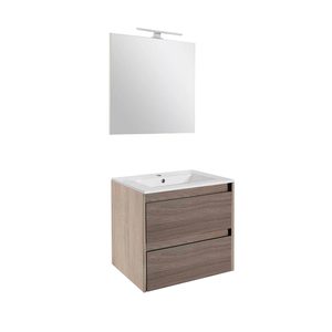 Set mobilier baie Porto Prime 60, stejar sonoma-ulm rauna