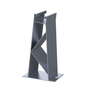 Picior spate pt sistem de montare acoperis plat 10° model " P