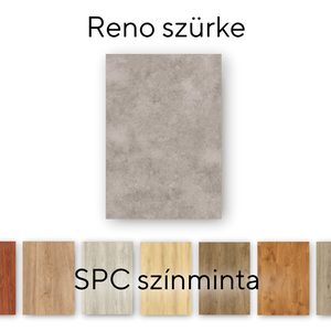 Reno efect de piatră gri Vinil SPC podea eșantion / eșantion