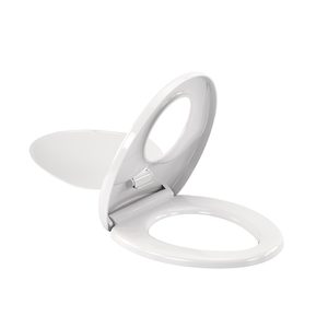 Rion Soft Close 2-in-1 scaun WC cu reductor plastic alb