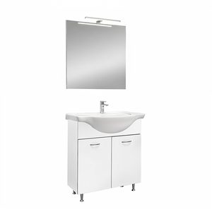 Set mobilier baie Ruben Prime 75, Alb