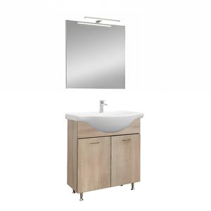Set mobilier baie Ruben Prime 75, Sonoma Oak
