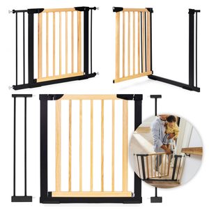 Homelux Șină de siguranță pentru scări și uși 74-100 cm din metal și lemn