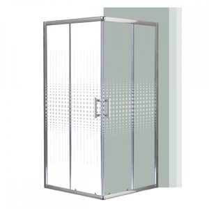 Cabină de duș pătrată Spirit Matrix 90x90
