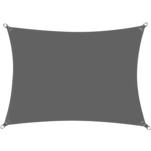 Prelata umbrire 4x2 m pentru terasa sau balcon, impermeabila, protectie UV, gri
