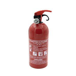 Stingator cu pulbere 1KG, cu manometru, model A B C