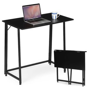 Homelux Birou pliabil 80x45 cm pentru laptop, negru