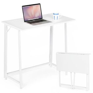 Homelux Birou pliabil 80x45 cm alb