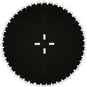 Suprafata de sarit pentru trambulina cu diametrul de 396 cm, 84 arcuri