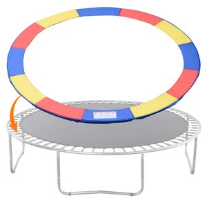 Protectie arcuri pentru trambulina cu diametrul de 396 cm, Multicolor
