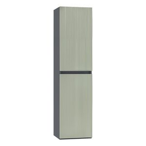Dulap suspendat Trent gri antracit-verde-oliv