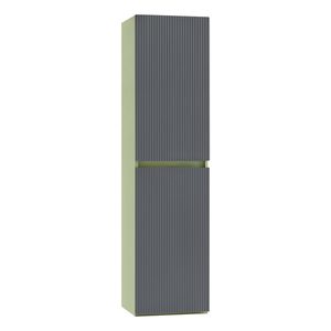 Dulap suspendat Trent verde fistic - gri antracit