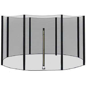 Plasa de siguranta si protectie pentru trambuline, 460cm cu 10 stalpi exteriori