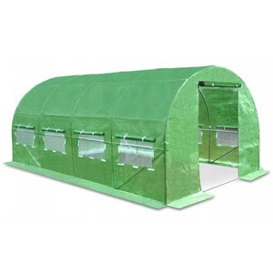 Sera de gradina, tip tunel cu cadru metalic, 250x400cm, 10mp (4 segmente)