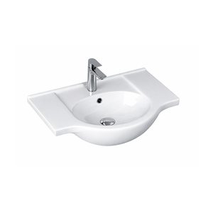 Lavoar ceramic cu aripi V65 65x43 cm