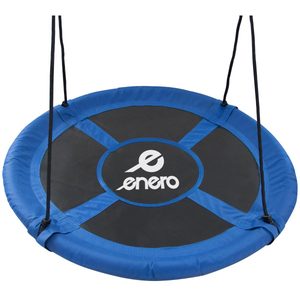 Leagan tip cuib, diametru XXL 110 cm, inaltime reglabila, maxim 150 kg, albastru