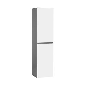 Dulap baie suspendat Vario Forte 35, lateral, antracit-alb