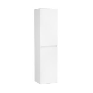 Dulap baie suspendat Vario Forte 35, lateral, alb-alb