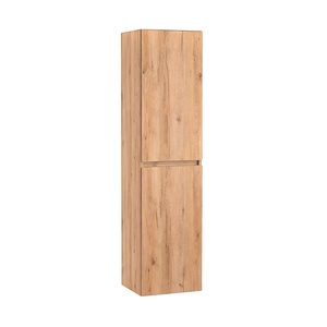 Dulap baie suspendat Vario Forte 35, lateral, stejar-stejar