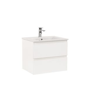 Masca chiuveta baie Vario Forte 60 cu lavoar, alb-alb