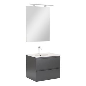 Set mobilier baie Vario Forte 60, antracit-antracit