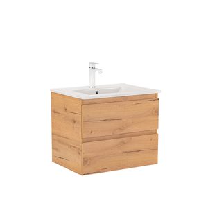 Masca chiuveta baie Vario Forte 60 cu lavoar, stejar-stejar