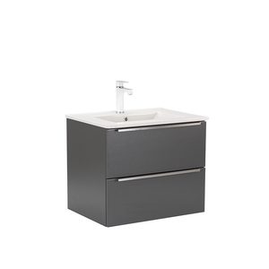 Masca chiuveta baie Vario Trim 60 cu lavoar, antracit-antracit