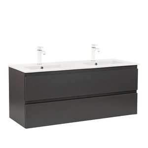 Masca chiuveta baie Vario Forte 120 cu lavoar, antracit-antracit