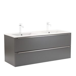 Masca chiuveta baie Vario Trim 120 cu lavoar, antracit-antracit