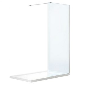 Cabină de duș Walker walk-in WI01-80 80x195 cm, cu sticlă de 8 mm
