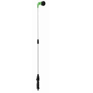 Pistol telescopic pentru udare gradina cu 8 functii de pulverizare, aluminiu, lungime reglabila 71-106 cm