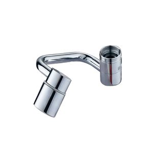 Extensie flexibilă pivotantă pentru robinet crom