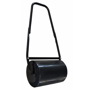 Rola manuala tavalug pentru nivelare gazon, metal, rezervor umplere apa sau nisip, latime lucru 42 cm, diametru 30 cm